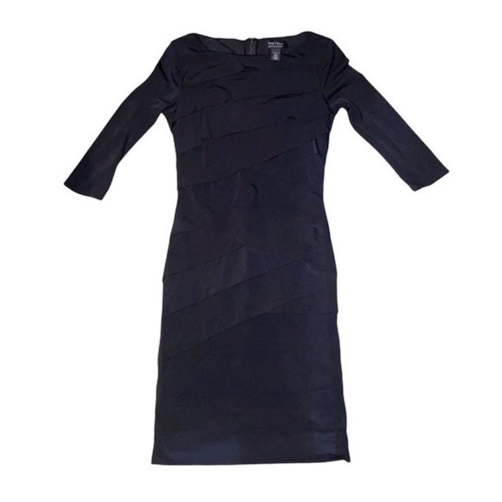 White House black market Instantly Slimming 3/4-Sleeve Dress size 4